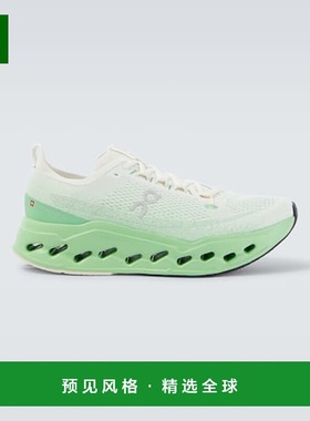 1h可退 香港直邮On 男士 Cloudsurfer Max 跑步鞋 green绿色 舒适