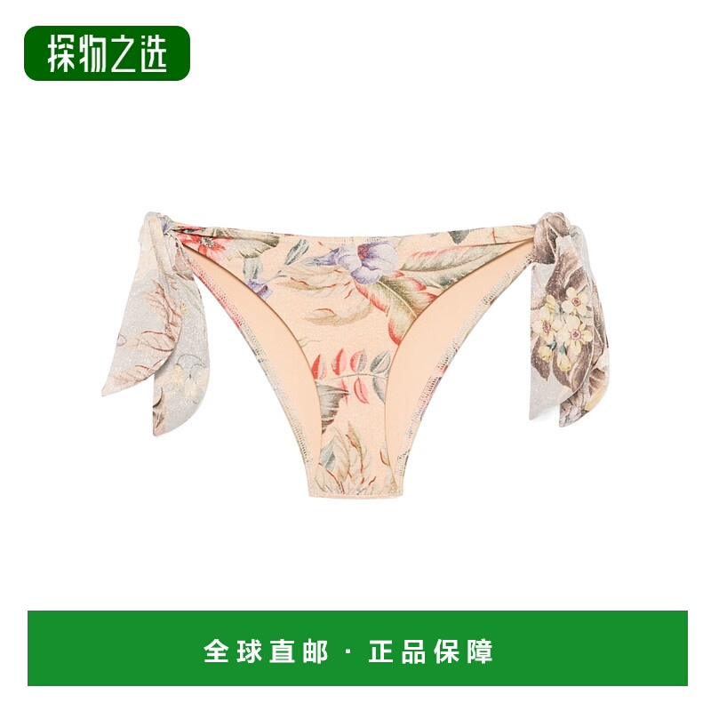 香港直邮Zimmermann 系带比基尼裤 4221WSS254