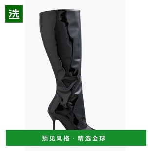 1h可退 香港直邮Paris Texas 女士 漆皮及膝靴子 PX875XVN01BLACK