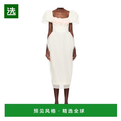 香港直邮SIMONE ROCHA 女士连衣裙 7378F0469TULLEIVORY SS2025
