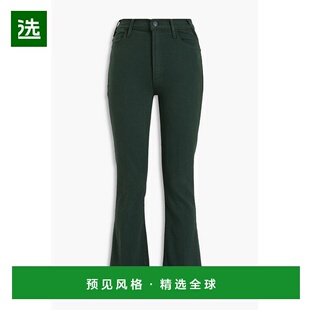 1h可退 香港直邮mother 女士 Hustler 高腰小喇叭牛仔裤 1117674C