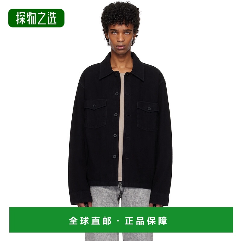 1h可退 香港直邮Our Legacy 男士 黑色 Evening 夹克 M4201EBBC