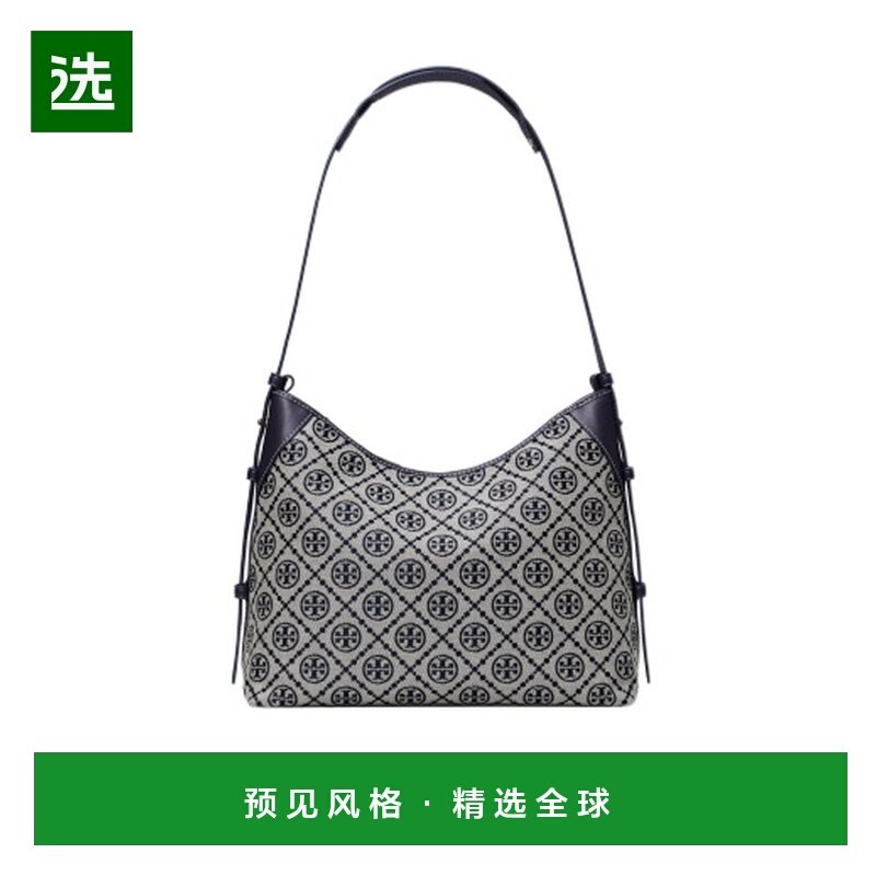TORY BURCH 女士斜挎包 169376405 AW2025 灰色 T Monogram 单肩,箱包皮具/热销女包/男包,通用款女包,淘宝优惠券,粉丝福利购,淘宝优惠卷