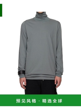 1h可退 香港直邮Rick Owens Concordians Surf 高领T恤 RU02E1286