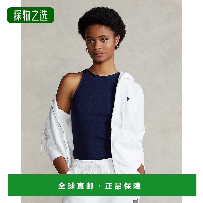 欧洲直邮RalphLauren拉夫劳伦 Polo羊毛拉链连帽衫卫衣