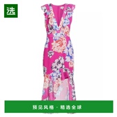 美国直邮 Milly 1h可退 Nanci Petals Bloom 荷叶边中长连