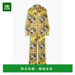 1h可退 香港直邮Valentino 华伦天奴 女士 Manifesto 印花斜纹丝