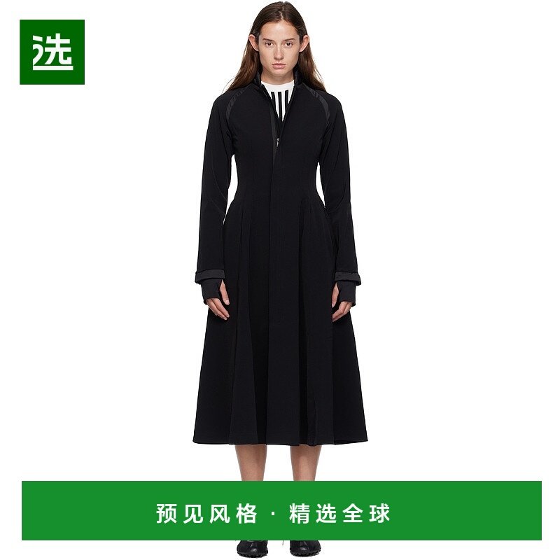 1h可退 香港直邮Y-3 女士 黑色衬垫连衣裙 JV6749 black黑色 舒适