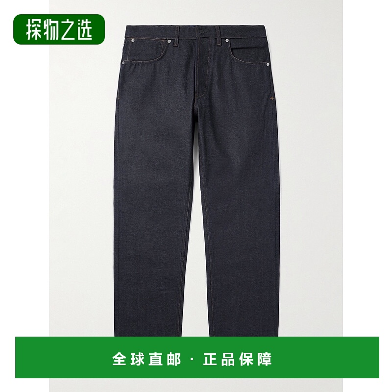 香港直邮Stone Island 石头岛 男士 Research 直筒原版滚边牛仔裤