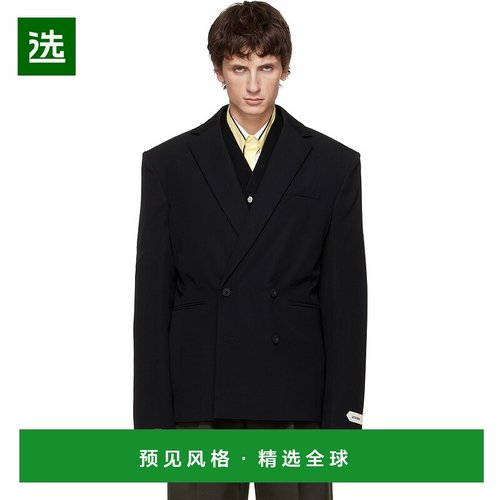 1h可退 香港直邮Jacquemus 男士 黑色 La Croisière 系列 The Fe