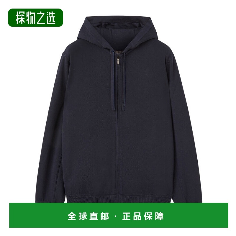 香港直邮Loro Piana The Gift of Kings® Rodney初剪羊毛拉链卫衣