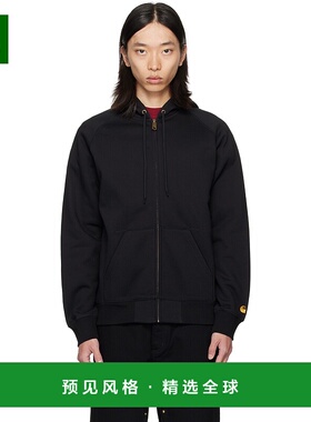 1h可退 香港直邮CARHARTT WIP 男士 黑色 Chase 连帽衫 I033664