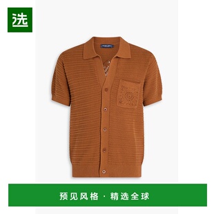 1h可退 香港直邮Frescobol Carioca 男士 Cesar 钩花棉质针织开衫