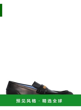 1h可退 香港直邮Versace 范思哲 男士 Logo乐福鞋 10178491A11907