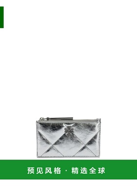 1h可退 香港直邮TORY BURCH 女士钱包 175012040 SS2026 银色 Tor