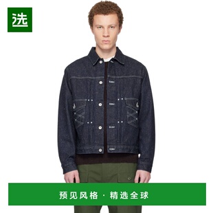 1h可退 香港直邮South2 West8 男士 蓝色卡车司机牛仔夹克 RW600