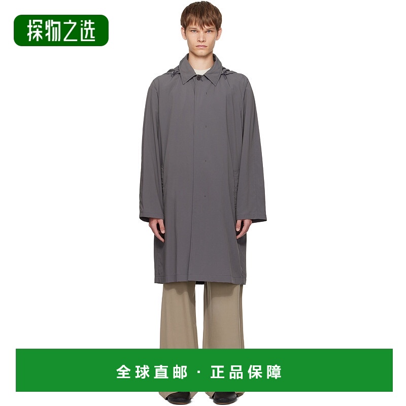 香港直邮The Row 男士 灰色 Hesper 大衣 1097W4079