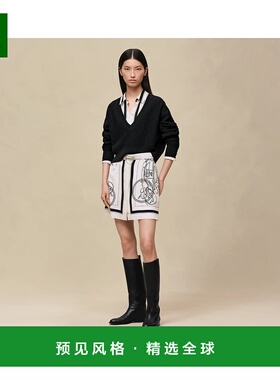 1h可退 欧洲直邮HERMES 爱马仕 25秋冬 H6E2690D302 女士 针织衫