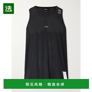 香港直邮Satisfy 男士 Logo-Appliquéd Space-O™ 精饰网纱背心上