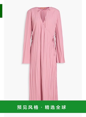 1h可退 香港直邮Stine Goya 女士 泡泡纱府绸中长连衣裙 SGSS25D1