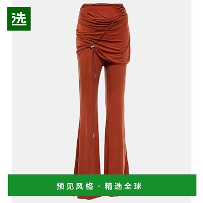 香港直邮Jacquemus 女士 Le Pantalon Espelho 喇叭长裤休闲裤