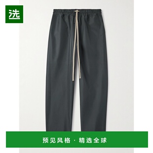 1h可退 香港直邮essentials fear of god 男士 针织阔腿抽绳裤子