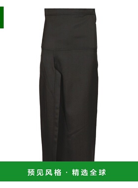 1h可退 香港直邮Lemaire 女士 开衩中长半身裙 SK1049LF1362羊毛