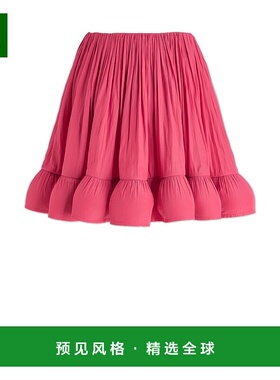 欧洲直邮LANVIN 女士半身裙 RWST00114778A23594百褶裙a字裙