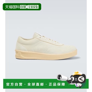 香港直邮Jil 皮质运动鞋 Sander 男士 吉尔·桑达 1h可退