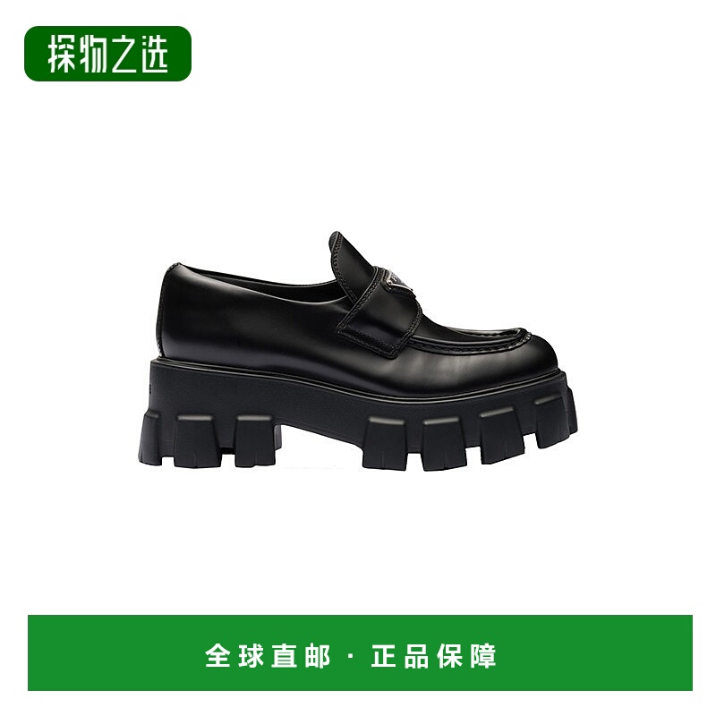 【99新未使用】欧洲直邮PRADA/普拉达23新款 Monolith女黑色5