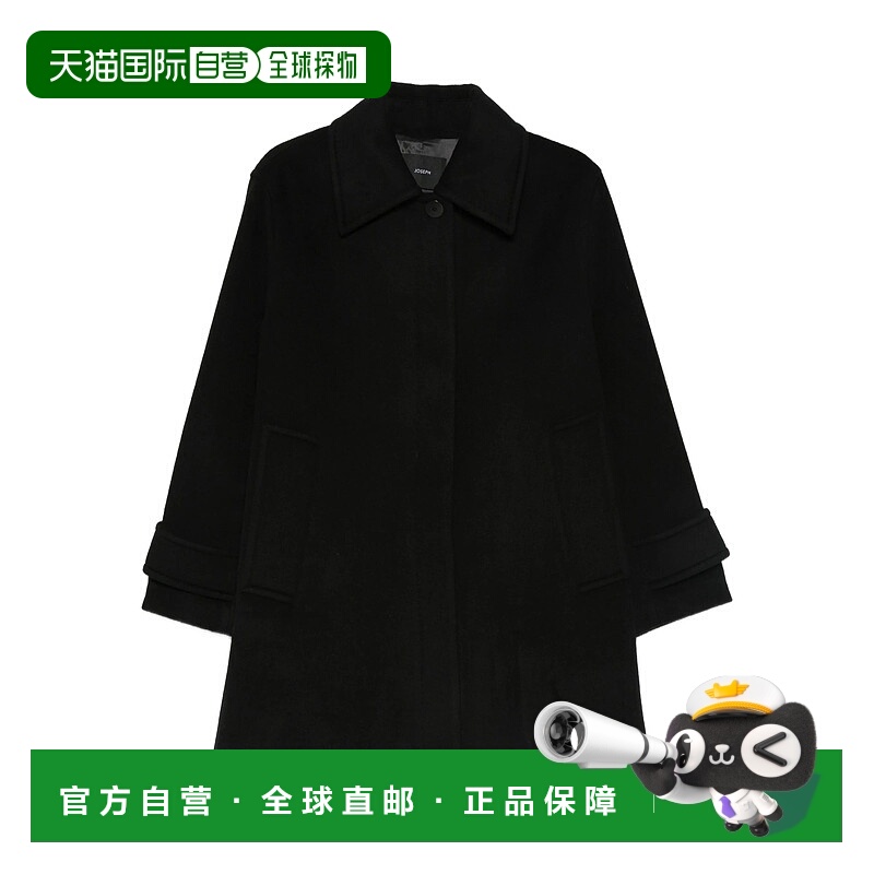 1h可退 香港直邮JOSEPH 约瑟夫 女士 黑色外套 JF0093990010羊绒