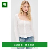 香港直邮Free 网眼提花衬衫 People 女士 1h可退 Game 自由人 End