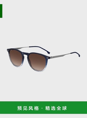 欧洲直邮HUGO BOSS雨果BOSS BLACK 渐变效果蓝色醋酸纤维太阳