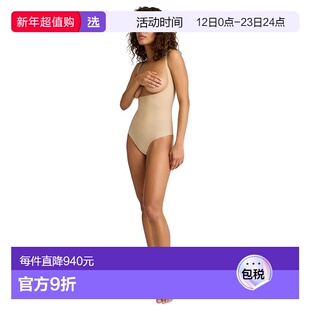 1h可退 香港直邮COMMANDO 女士 Zone 光滑开襟胸部连体衣