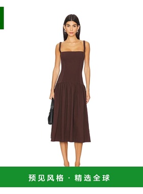 1h可退 香港直邮Weworewhat 女士 罩衫式低腰中长连衣裙 WWD13101