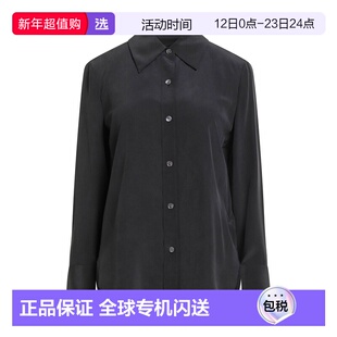 1h可退 香港直邮EQUIPMENT 女士 Blouses 真丝衬衫 black黑色 舒