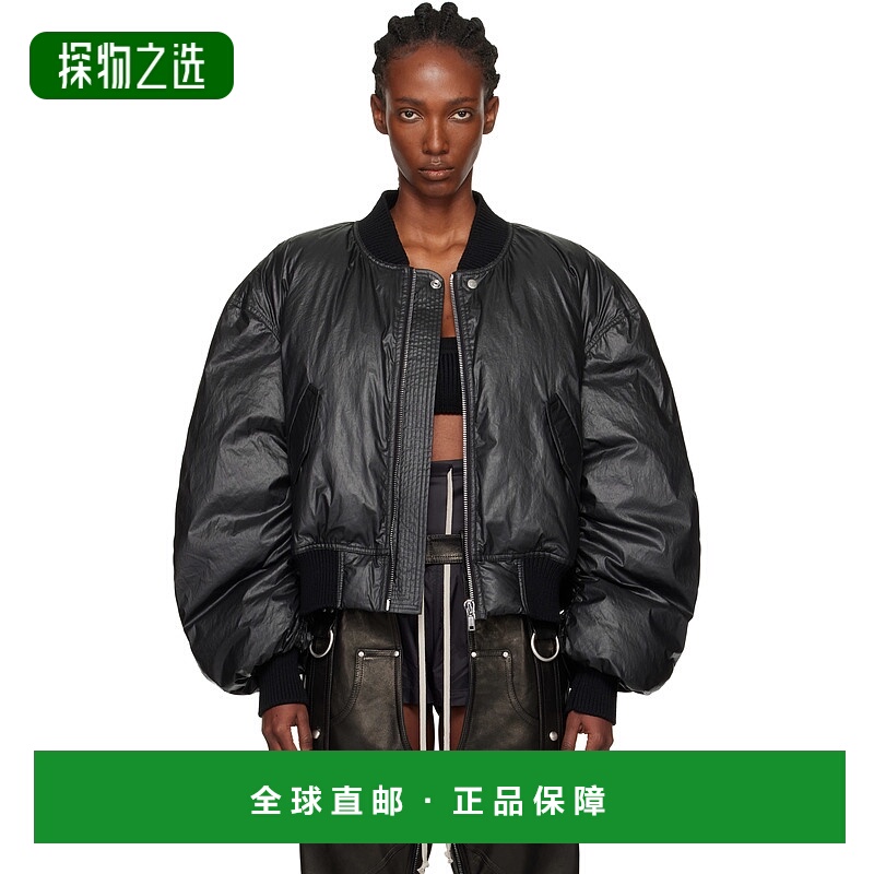 香港直邮rick owens 瑞克·欧文斯 女士 黑色 Concordians Cal 羽