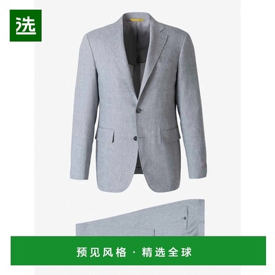 香港直邮Canali 男士西服套装 2527053201GRIS SS2022 灰色 Canal