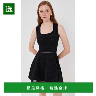 1h可退 香港直邮Simkhai 女士 Lottie 迷你连衣裙 black黑色 舒适