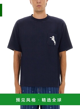 香港直邮Drole De Monsieur 男士T恤 TS278CO002NAVY AW2025