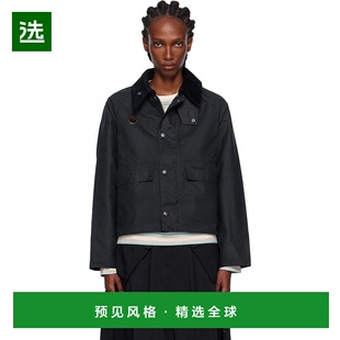男士 海军蓝 Spey 1h可退 Waxed 巴伯尔 Slim 夹 香港直邮barbour