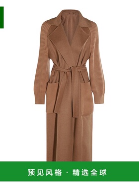 香港直邮MaxMara 麦斯玛拉 女士 Berard1234 繫帶針織外套 252101