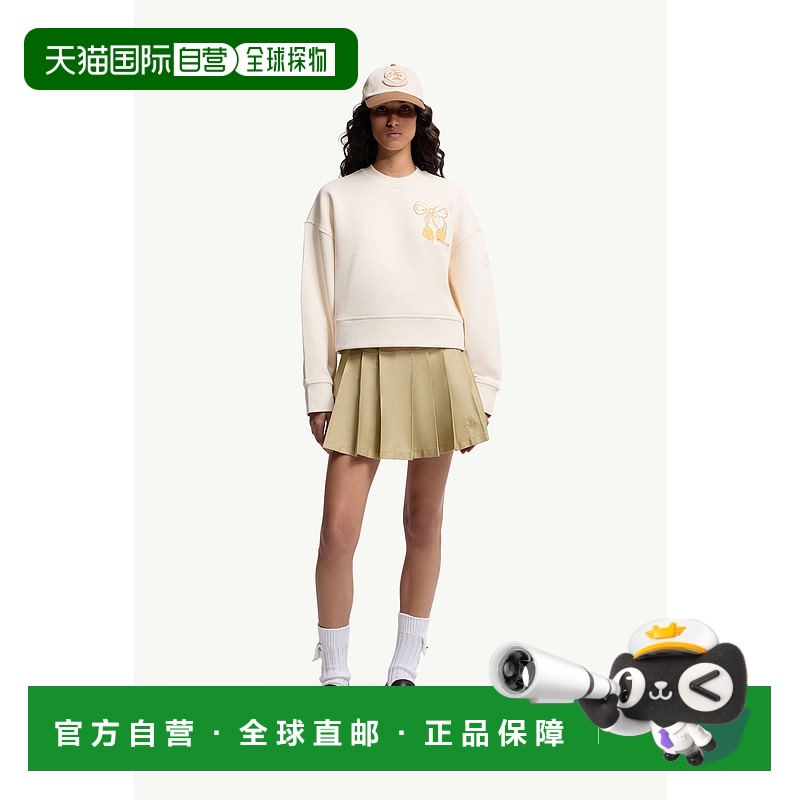 欧洲直邮MONCLER (2025新品) Sweat en coton brodé卫衣