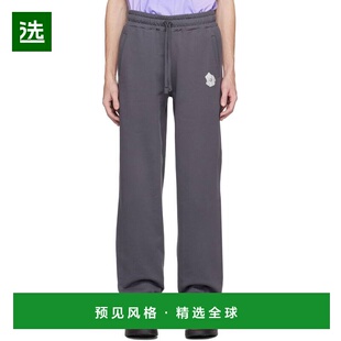 1h可退 香港直邮Objects IV Life 男士 灰色印花运动裤 OBJ002113