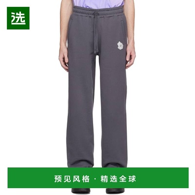 1h可退 香港直邮Objects IV Life 男士 灰色印花运动裤 OBJ002113