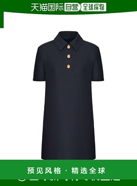 香港直邮Valentino Crepe Couture 短款羊毛连衣裙 BVA9451CF