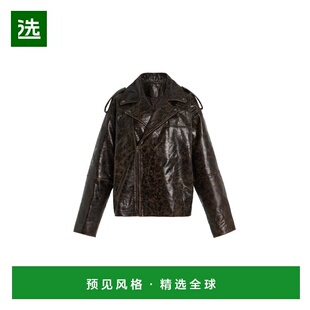 1h可退 香港直邮THE GARMENT 女士 Margo Crunch-Effect 皮革骑士