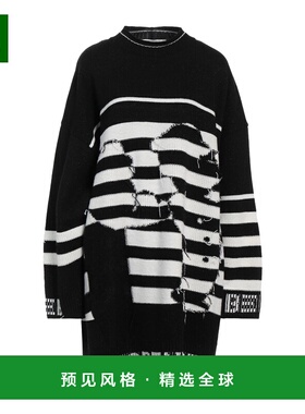 1h可退 香港直邮Iceberg 冰山 女士 短款连衣裙 black黑色 舒适时