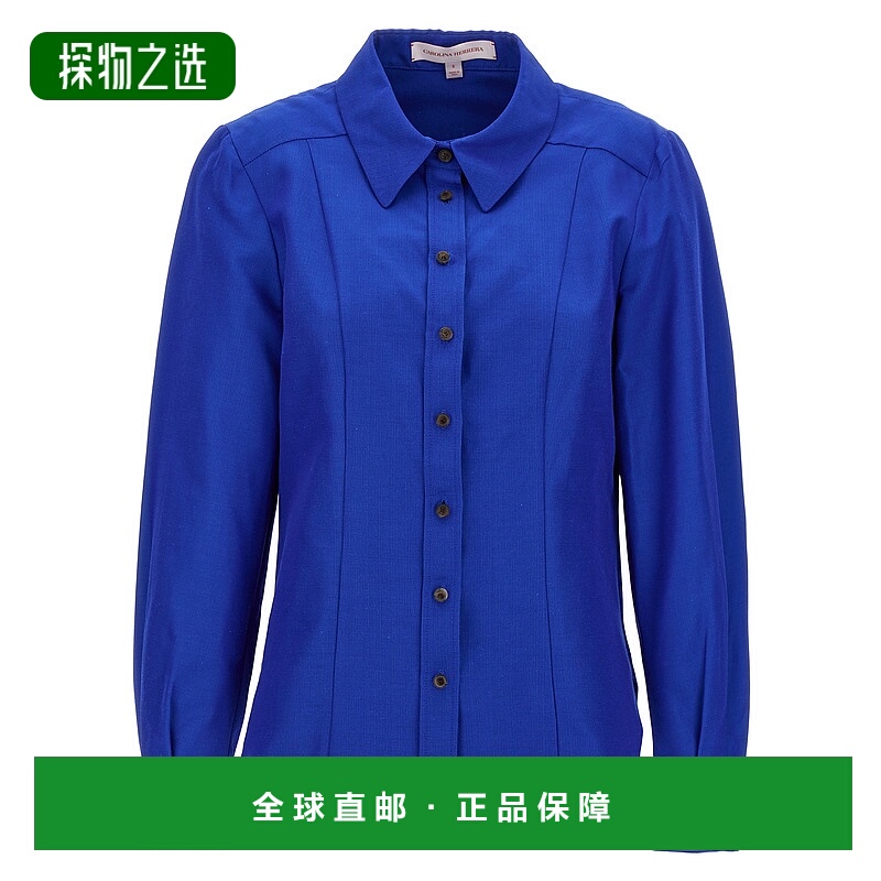 1h可退 香港直邮CAROLINA HERRERA 女士 黏膠纖維襯衫 R2511N209C