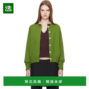 1h可退 香港直邮DAUGHTER 女士 绿色 Ada Crewneck 开衫 HKN03901